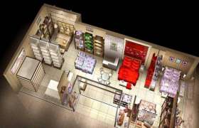 合肥家紡店裝修設計 旺鋪區別